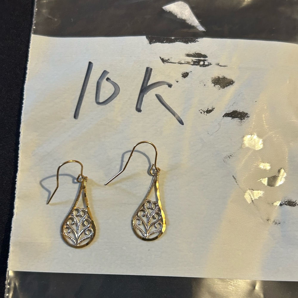 Gold earrings - Picture 7 of 11